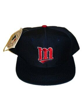 Minnesota Twins 90s Vintage Youth Kids Snapback hat cap New Tags Mlb